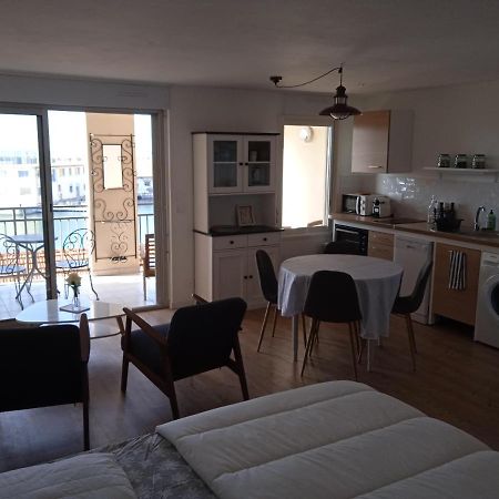 Studio Design Vue Port 2 Pas Des Canaux + Parking Sète Eksteriør bilde