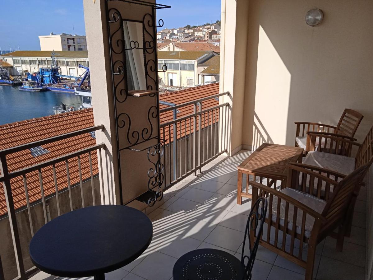 Studio Design Vue Port 2 Pas Des Canaux + Parking Sète Eksteriør bilde