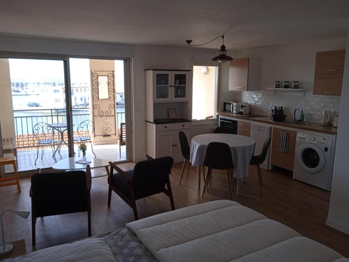 Studio Design Vue Port 2 Pas Des Canaux + Parking Sète Eksteriør bilde